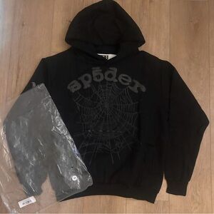 Spider Black Men's Hoodie